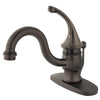 Kingston Brass Oil Rubbed Bronze Georgian 4" bathroom centerset faucet KB3405GL