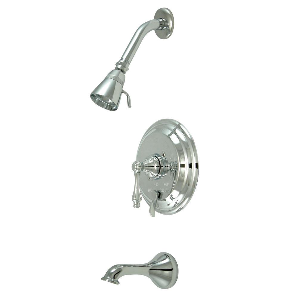 Restoration Chrome Single Handle Tub & Shower Combination Faucet KB36310AL