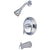 Restoration Chrome Single Handle Tub & Shower Combination Faucet KB3631AL