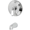 Kingston Brass Vintage Chrome Single Handle Tub Only Faucet KB3631PLTO