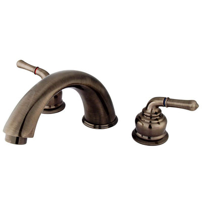 Kingston Brass Vintage Nickel Magellan roman tub filler faucet KB363