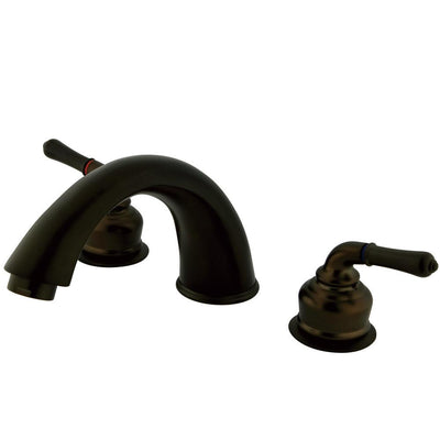 Kingston Brass Oil Rubbed Bronze Magellan roman tub filler faucet KB365