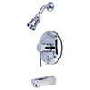 Kingston Brass Concord Chrome Single Handle Tub & Shower Faucet KB46310DL