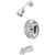 Kingston Shower Fixtures Chrome English Vintage Tub & Shower Faucet KB4631BX