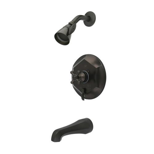 Kingston Brass Oil Rubbed Bronze English Vintage Tub & Shower Faucet KB46350BX