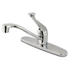 Kingston Brass Chrome Single Handle Kitchen Faucet KB571