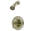 Kingston Satin Nickel Manhattan tub & shower faucet, shower only KB6638CMLSO