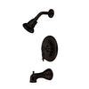 Kingston Oil Rubbed Bronze Templeton Tub & Shower Combination Faucet KB7635TL