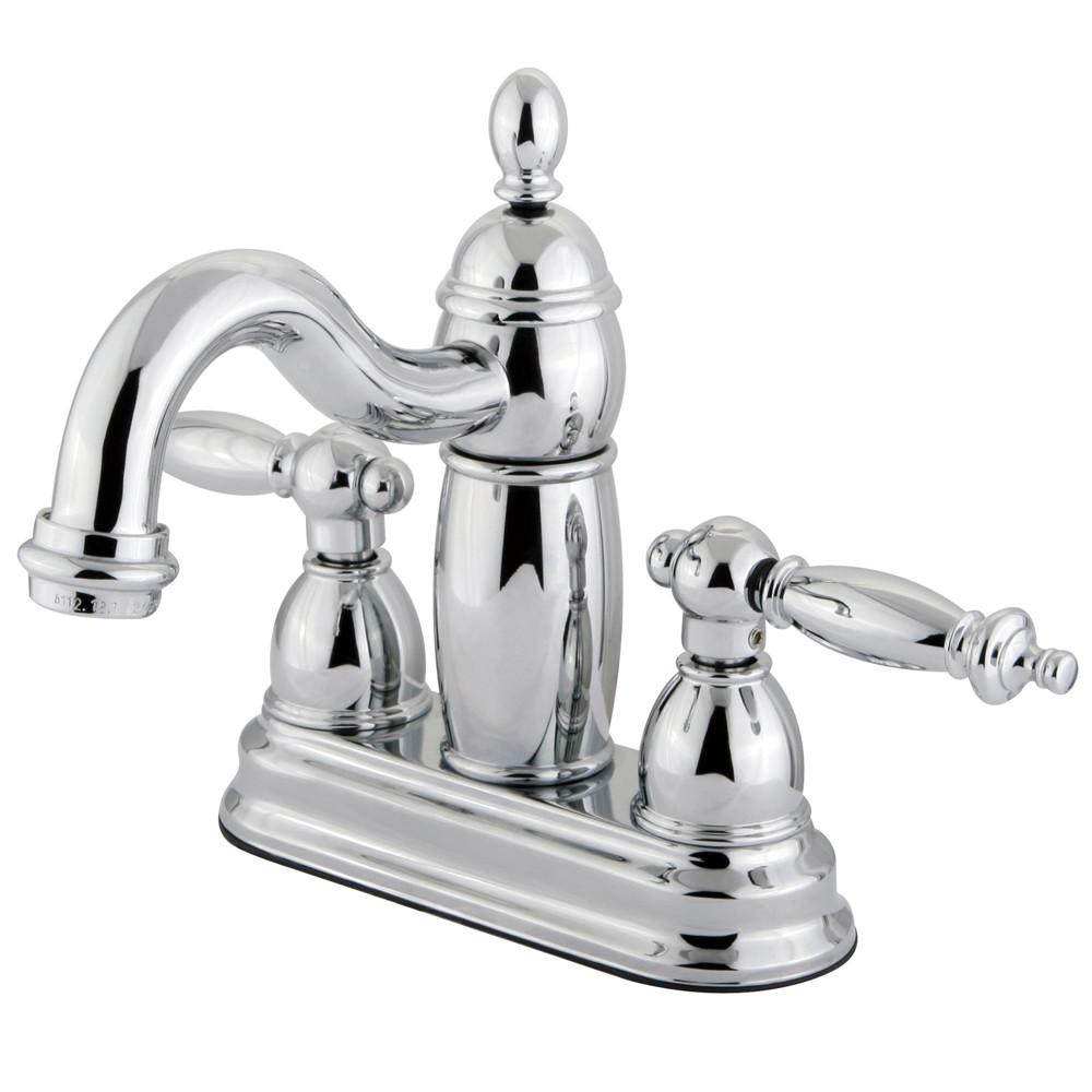 Kingston Brass Chrome Templeton 4" Centerset Bathroom Lavatory Faucet KB7901TL