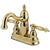 Kingston Polished Brass Templeton 4" Centerset Bathroom Lavatory Faucet KB7902TL