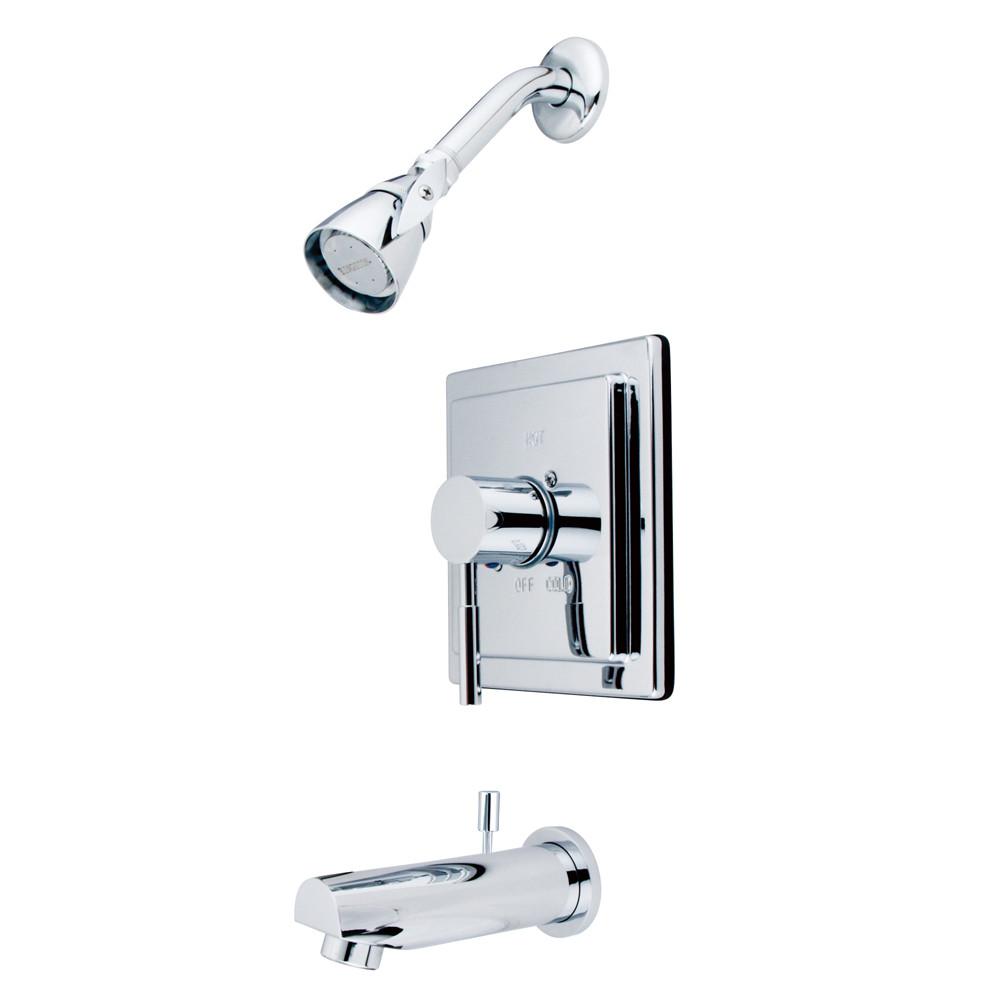 Kingston Brass Concord Chrome Single Handle Tub & Shower Faucet KB8651DL