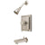 Kingston Brass Concord Satin Nickel Single Handle Tub & Shower Faucet KB8658DL