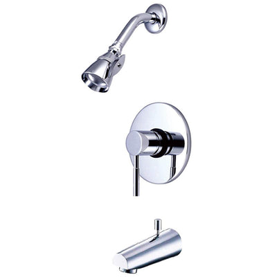 Kingston Brass Concord Chrome Single Handle Tub & Shower Faucet KB8691DL