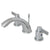 Kingston Chrome NuvoFusion C Spout Widespread bathroom Faucet w/Pop-Up KB8961NDL