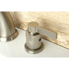 Satin Nickel NuvoFusion Widespread bathroom Faucet w/ Drain KB8988NDL