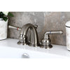 Kingston Brass Vintage Nickel Magellan 2 handle widespread bathroom faucet KB913