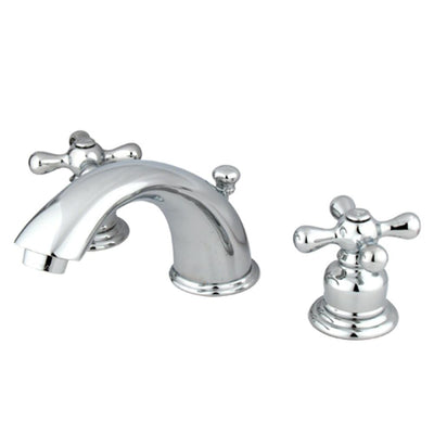 Kingston Chrome 2 Handle 8" to 16" Widespread Bathroom Faucet KB961AX