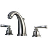 Kingston Brass Satin Nickel 2 Handle Widespread Bathroom Faucet w Pop-up KB988FL