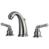 Kingston Brass Satin Nickel Magellan 2 handle widespread bathroom faucet KB988