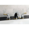 Kingston Brass Chrome/Polished Brass Magellan roman tub filler faucet KC364