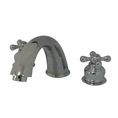 Kingston Brass Chrome Magellan Two Handle Roman Tub Filler Faucet KC371