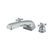 Kingston Brass Chrome Magellan Two Handle Roman Tub Filler Faucet KC391