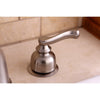 Kingston Brass Satin Nickel Two Handle Roman Tub Filler Faucet KC8368