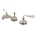 Kingston Silver Sage Satin Nickel Widespread Lavatory Bathroom Faucet KS1168ZL