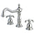 Kingston Brass Chrome French Country Widespread Bathroom Faucet KS1971TX