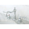 Kingston Brass Silver Sage Chrome Widespread Lavatory Bathroom Faucet KS1971ZL