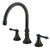 Kingston Oil Rubbed Bronze Tuscany Two Handle Roman Tub Filler Faucet KS2345TL