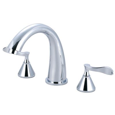 Kingston Brass Century Polished Chrome Roman tub filler Faucet KS2361CFL