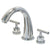 Kingston Brass Chrome Manhattan roman tub filler faucet KS2361CML