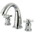 Kingston Brass KS2361ZX 2 Handle Roman Tub Filler Polished Chrome