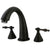 Kingston Oil Rubbed Bronze Naples Two Handle Roman Tub Filler Faucet KS2365NL