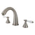 Kingston Brass Satin Nickel Naples Two Handle Roman Tub Filler Faucet KS2368PL