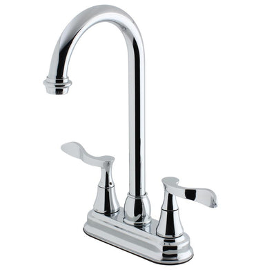 Kingston Brass Century Polished Chrome 4" Bar Faucet KS2461CFL