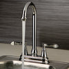 Kingston Brass Century Polished Chrome 4" Bar Faucet KS2461CFL