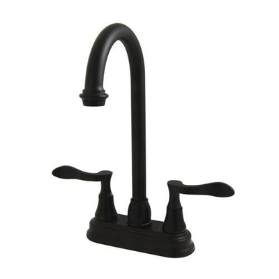 Kingston Brass Century Oil Rubbed Bronze 4" Bar Faucet KS2465CFL