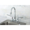 Kingston Brass Silver Sage Chrome Bar Sink Convenience Faucet KS2491ZL