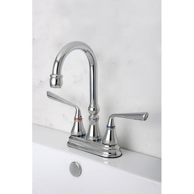 Kingston Brass Silver Sage Chrome Bar Sink Convenience Faucet KS2491ZL