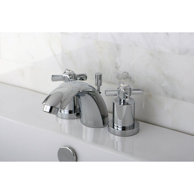 Kingston Brass KS2951ZX Mini Widespread Bathroom Faucet Polished Chrome