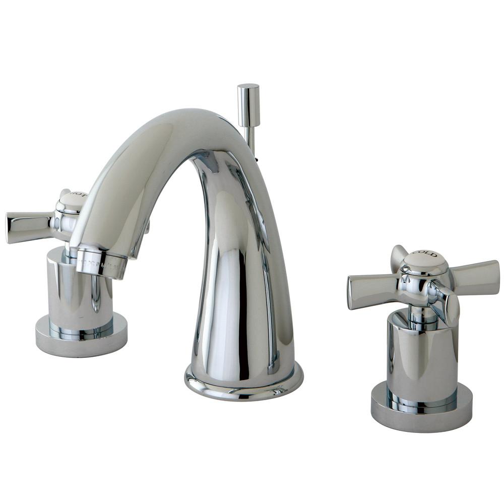 Kingston Brass KS2961ZX Widespread Bathroom Faucet Polished Chrome