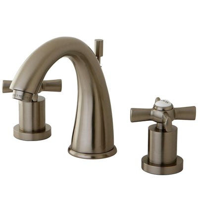 Kingston Brass KS2968ZX Widespread Bathroom Faucet Satin Nickel