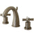 Kingston Brass KS2968ZX Widespread Bathroom Faucet Satin Nickel