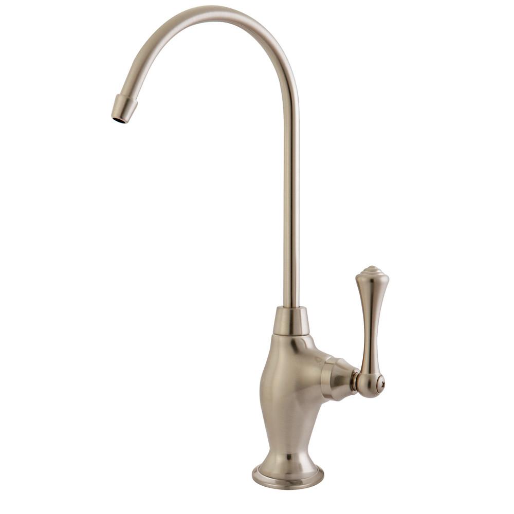 Kingston Satin Nickel English Vintage 1/4 Turn Water Filter Faucet KS3198BL