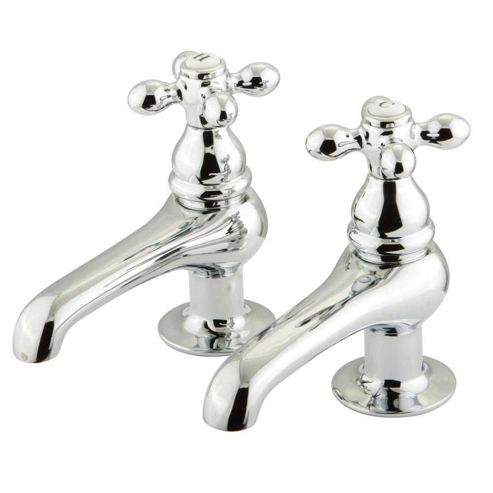 Kingston Brass Chrome Basin Sink Vintage Style Bathroom Faucet KS3201AX