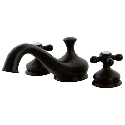 Kingston Oil Rubbed Bronze Heritage Two Handle Roman Tub Filler Faucet KS3335AX