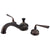 Kingston Brass Silver Sage Oil Rubbed Bronze Bathroom Roman Tub Filler KS3335ZL