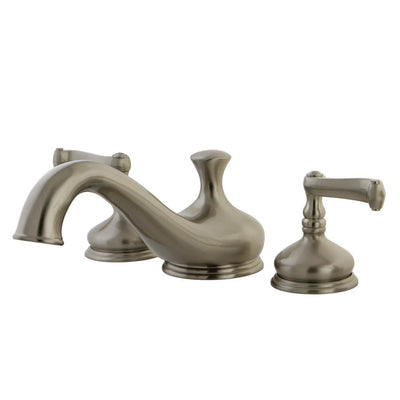 Kingston Brass Satin Nickel Royale Two Handle Roman Tub Filler Faucet KS3338FL